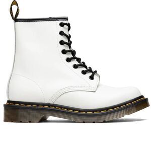 NWOB Dr Martens Jadon Boot Smooth Leather Platforms White Size 7 Men 8 Women